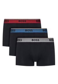 BOSS Komplet 3 par bokserek 50531684 Czarny. Kolor: czarny. Materiał: bawełna
