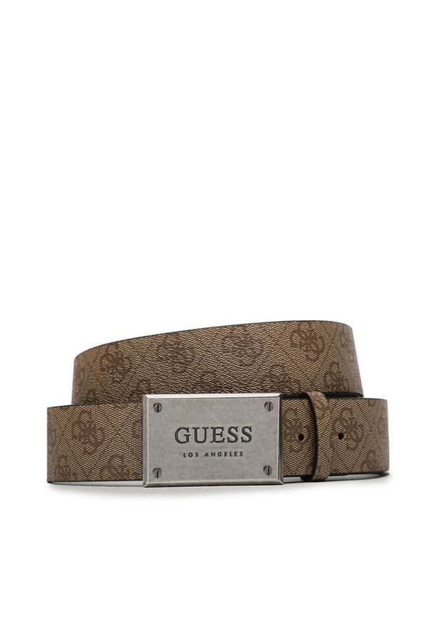 Pasek Męski Guess. Kolor: beżowy