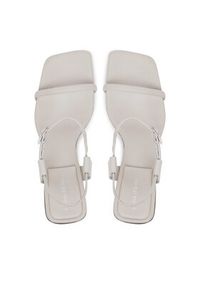 Calvin Klein Sandały Block Heel Sandal 75 Lth HW0HW02650 Szary. Kolor: szary. Materiał: skóra #3