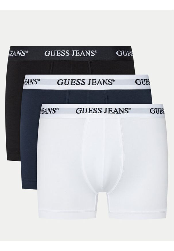 Guess Jeans Komplet 3 par bokserek M4BZ45 K6YW1 Kolorowy. Materiał: bawełna. Wzór: kolorowy