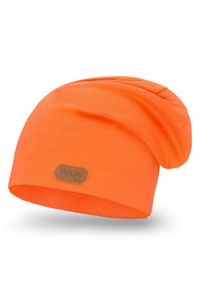 Wiosenna czapka PaMaMi - Pomarańczowy. Kolor: pomarańczowy. Materiał: elastan, bawełna. Sezon: wiosna #1