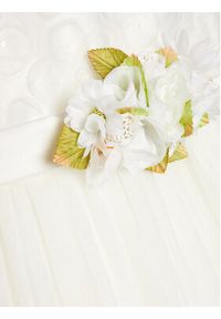 Abel & Lula Sukienka elegancka 5035 Biały Regular Fit. Kolor: biały. Materiał: syntetyk. Styl: elegancki #4