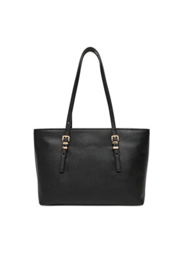 MICHAEL Michael Kors Torebka Quinn 30T5GQNT2L Czarny. Kolor: czarny. Materiał: skórzane