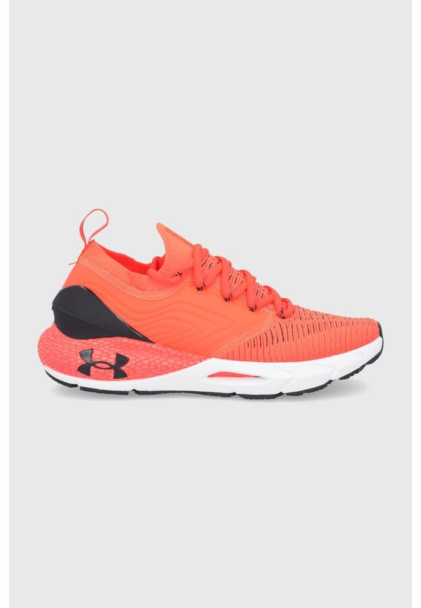 Under Armour - Buty UA HOVR Phantom 2 INKNT. Nosek buta: okrągły. Zapięcie: sznurówki. Kolor: pomarańczowy. Sport: bieganie
