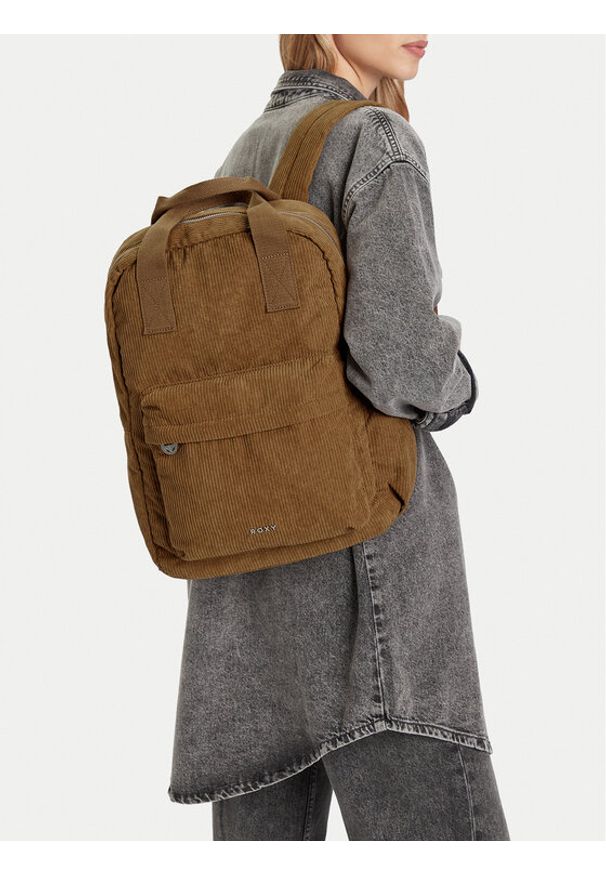 Roxy Plecak C-ROXY-KL-003-08 Brązowy. Kolor: brązowy. Materiał: materiał