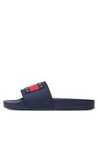 Tommy Jeans Klapki Flag Pool Sld Ess EN0EN02115 Granatowy. Kolor: niebieski #5
