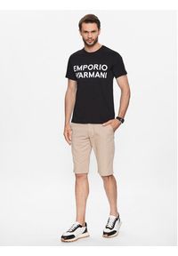 Emporio Armani Underwear T-Shirt 211831 3R479 00020 Czarny Regular Fit. Kolor: czarny. Materiał: bawełna #4