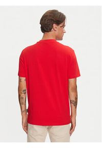 Napapijri T-Shirt S-Dorees NP0A4IBE Czerwony Regular Fit. Kolor: czerwony. Materiał: bawełna #4