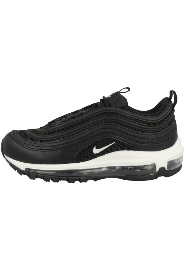 Buty do chodzenia damskie Nike Air Max 97. Zapięcie: sznurówki. Kolor: czarny. Materiał: materiał, syntetyk. Szerokość cholewki: normalna. Model: Nike Air Max. Sport: turystyka piesza