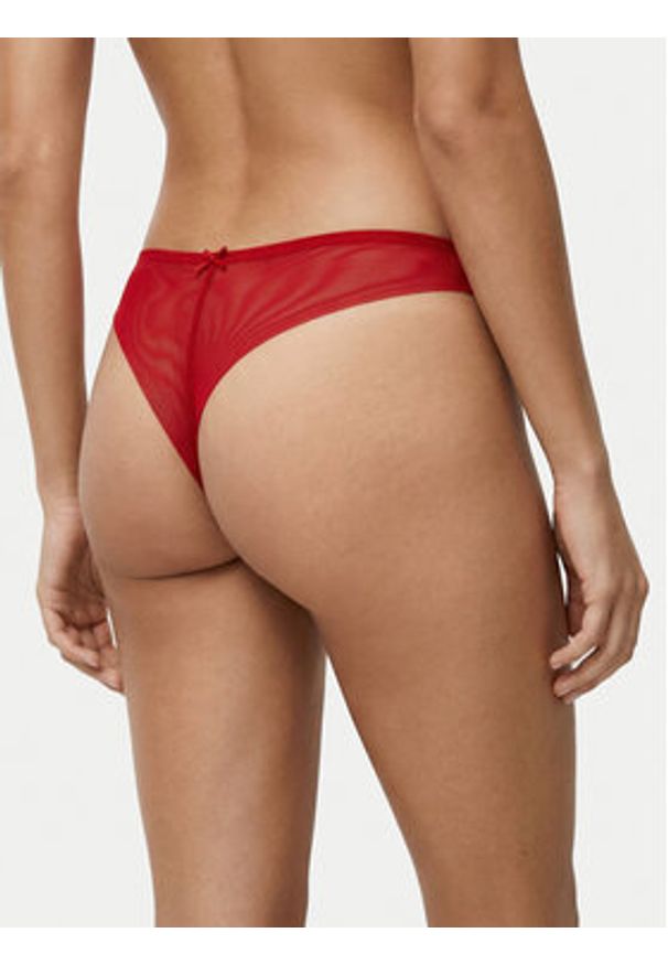 Guess Figi klasyczne O6RE05 KC600 Czerwony. Kolor: czerwony. Materiał: syntetyk