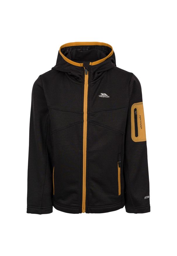 TRESPASS - Bluza dziecięca Timorous AT200 Fleece Jacket. Kolor: czarny. Sport: turystyka piesza