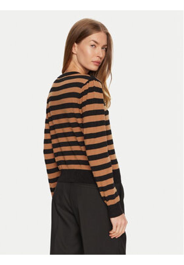 Artigli - ARTIGLI Kardigan ACMA000389 Czarny Regular Fit. Kolor: czarny. Materiał: wiskoza