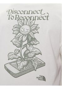 The North Face T-Shirt Connect NF0A8E3Y Beżowy Relaxed Fit. Kolor: beżowy. Materiał: bawełna #3
