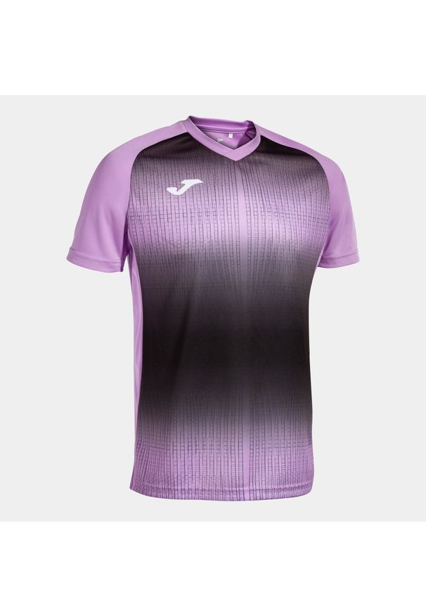 Koszulka dla dzieci Joma Tiger V. Kolor: czarny, wielokolorowy, fioletowy. Sport: piłka nożna