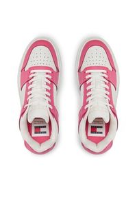 Tommy Jeans Sneakersy Tjw Skate Sneaker Mat Mix EN0EN02501 Różowy. Kolor: różowy. Materiał: skóra. Sport: skateboard