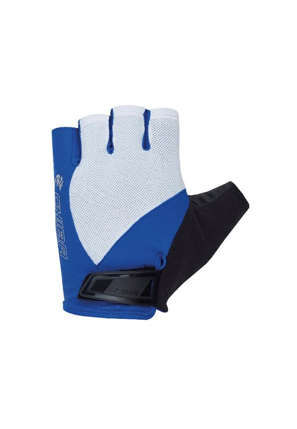 CHIBA - Rękawiczki rowerowe męskie Chiba Sport Pro. Kolor: biały, niebieski, wielokolorowy, czarny. Sport: kolarstwo