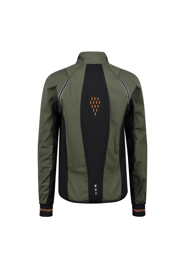 Kurtka męska turystyczna CMP 30A2647. Typ kołnierza: kaptur. Kolor: zielony. Materiał: softshell. Sport: turystyka piesza