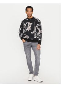 Versace Jeans Couture Bluza 78GAI3R0 Czarny Regular Fit. Kolor: czarny. Materiał: bawełna #3