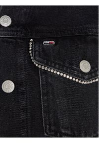 Tommy Jeans Kurtka jeansowa Claire DW0DW16712 Czarny Regular Fit. Kolor: czarny. Materiał: bawełna #4