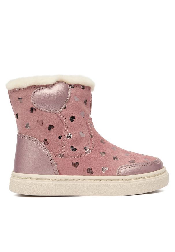 Kozaki Geox. Kolor: różowy