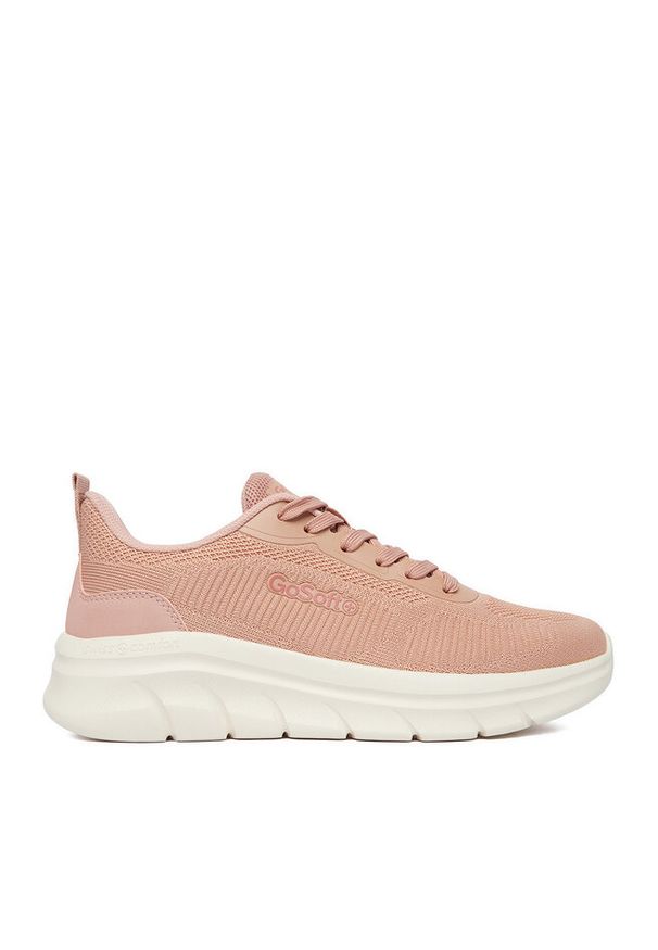 Sneakersy Go Soft. Kolor: różowy