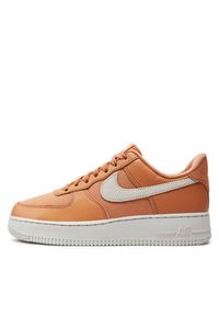 Nike Sneakersy Air Force 1 '07 Lx DV7186 200 Pomarańczowy. Kolor: pomarańczowy. Materiał: skóra. Model: Nike Air Force #5