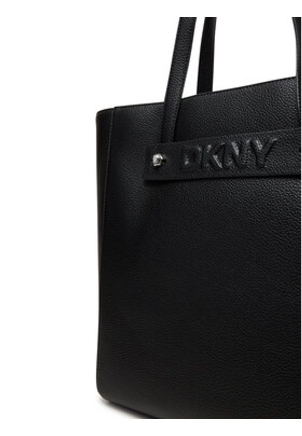 DKNY Torebka R44AAG94 Czarny. Kolor: czarny. Materiał: skórzane