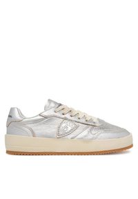 Sneakersy Philippe Model. Kolor: srebrny