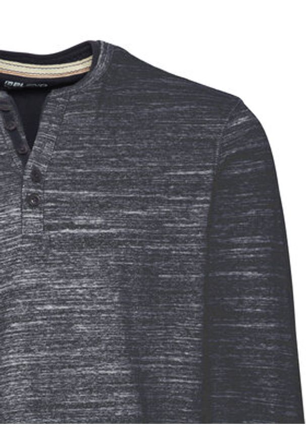Blend Longsleeve 20715757 Granatowy Regular Fit. Kolor: niebieski. Materiał: bawełna. Długość rękawa: długi rękaw
