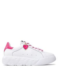 Love Moschino - LOVE MOSCHINO Sneakersy JA15564G0IIA110C Biały. Kolor: biały