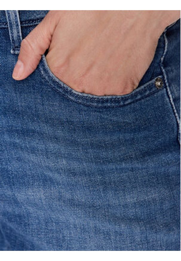 TOMMY HILFIGER - Tommy Hilfiger Szorty jeansowe WW0WW40212 Granatowy Regular Fit. Kolor: niebieski. Materiał: bawełna, jeans