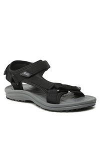 Jack Wolfskin Sandały Wave Breaker M 4052011 Czarny. Kolor: czarny. Materiał: materiał #7