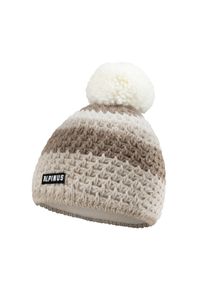 Czapka trekkingowa damska Alpinus Luosto. Kolor: beżowy. Sezon: zima. Styl: sportowy #1