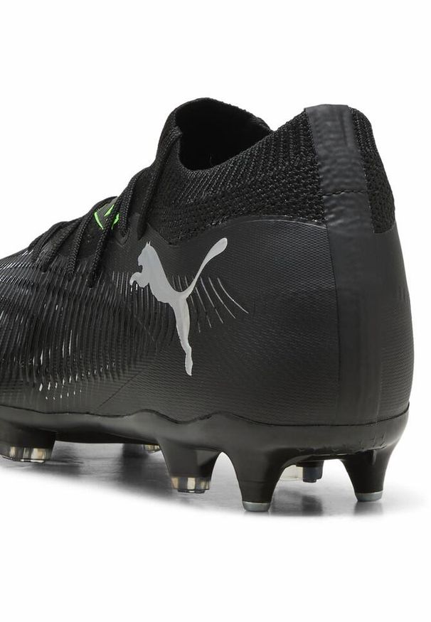 Puma - Buty piłkarskie FUTURE 8 MATCH MxSG PUMA Black Cool Light Gray Fluo Green. Kolor: zielony, czarny, wielokolorowy. Sport: piłka nożna