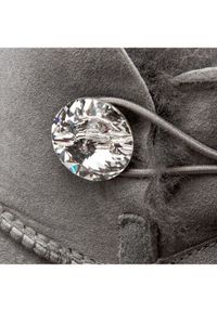 Ugg Buty W Mini Bailey Button Bling 1016554 Szary. Kolor: szary #4