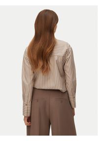 Vero Moda Koszula Islunn 10342449 Beżowy Regular Fit. Kolor: beżowy. Materiał: bawełna, syntetyk #5