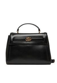 Karl Lagerfeld - KARL LAGERFELD Torebka A4W30099 Czarny. Kolor: czarny. Materiał: skórzane #3