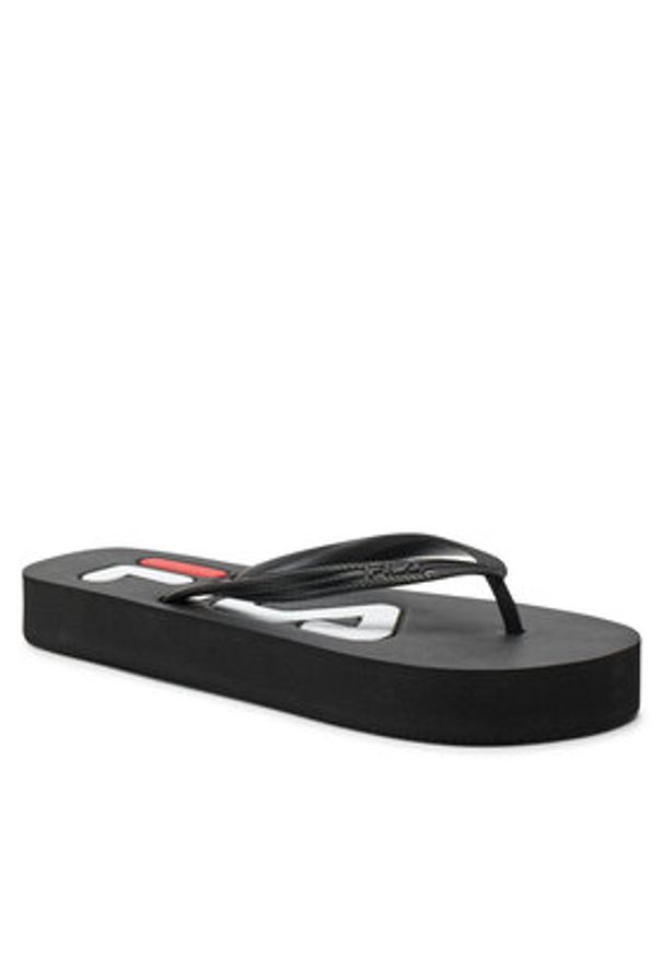 Fila Japonki Troy Zeppa Slipper Wmn FFW0271 Czarny. Kolor: czarny. Materiał: syntetyk