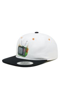 Volcom Czapka z daszkiem Hager D5512303 Biały. Kolor: biały. Materiał: poliester, materiał