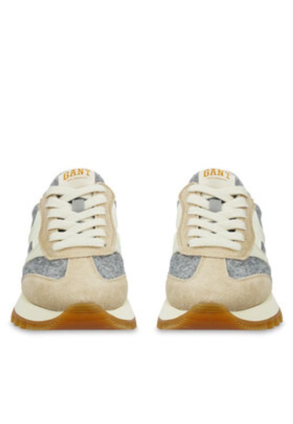GANT - Gant Sneakersy 31538985 Beżowy. Kolor: beżowy. Materiał: zamsz, skóra