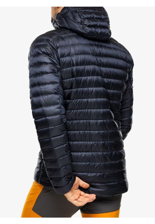 Kurtka puchowa męska Montane Anti-Freeze Hoodie. Kolor: niebieski. Materiał: puch