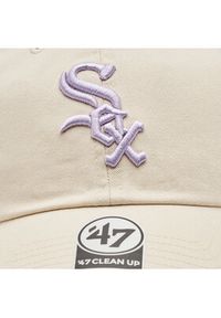 47 Brand Czapka z daszkiem Mlb Chicago White Sox Double Under ’47 Clean Up BAS-DBLUN906GWS-NT03 Beżowy. Kolor: beżowy. Materiał: materiał #3