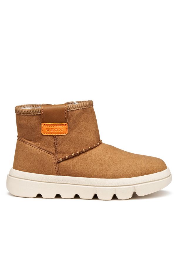 Śniegowce Geox. Kolor: brązowy