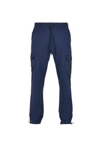 Spodnie Urban Classics commuter. Kolor: niebieski #1