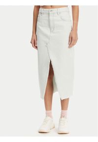 Hugo - HUGO Spódnica jeansowa Galita 50534746 Niebieski Regular Fit. Kolor: niebieski. Materiał: bawełna #1