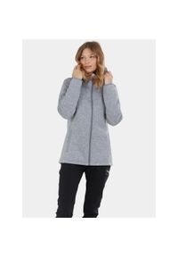 FUNDANGO - Bluza Polarowa Damska Fundango Ara. Kolor: szary. Materiał: polar