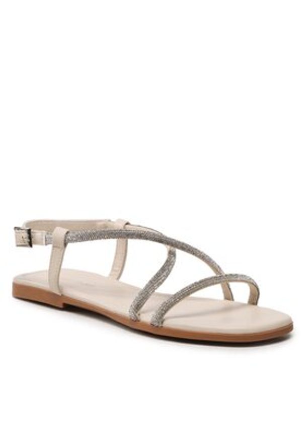 Jenny - JENNY Sandały WS6035-17 Srebrny. Kolor: srebrny