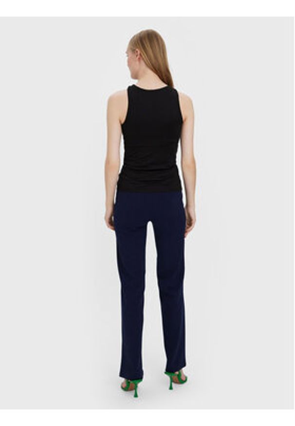 Vero Moda Top Bianca 10279787 Czarny Standard Fit. Kolor: czarny. Materiał: syntetyk