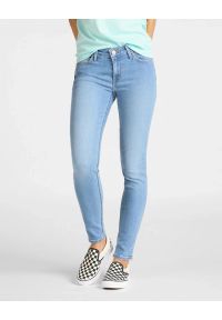 Lee - SPODNIE DAMSKIE LEE SCARLETT SKINNY LIGHT FLORIN L526MOHR 112111767
