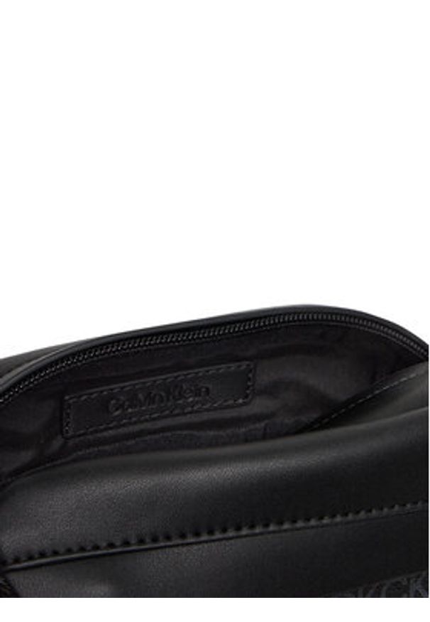Calvin Klein Saszetka Ck Must Reporter S Mono K50K512909 Czarny. Kolor: czarny. Materiał: skóra